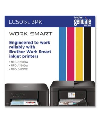 LC501XL3PKS 500 Page-Yield High-Yield Ink - Cyan/Magenta/Yellow (3/Pack