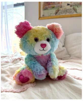 Tie-Dye Passion Bear Valentine's Plush