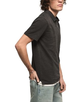 Men's Jacquard Short-Sleeve Polo