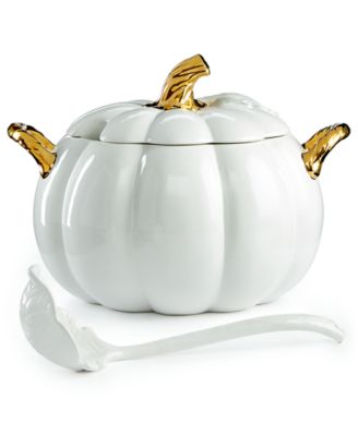 2 large martha selling stewart pumpkin bowls