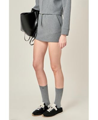 Women's French Terry Mini Skirt