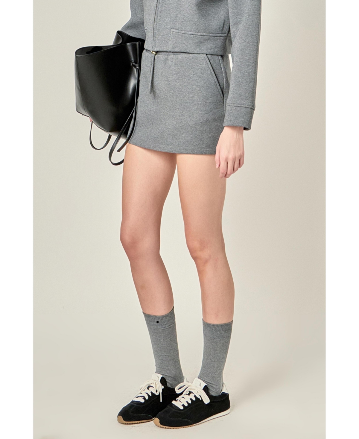 English Factory Women's French Terry Mini Skirt