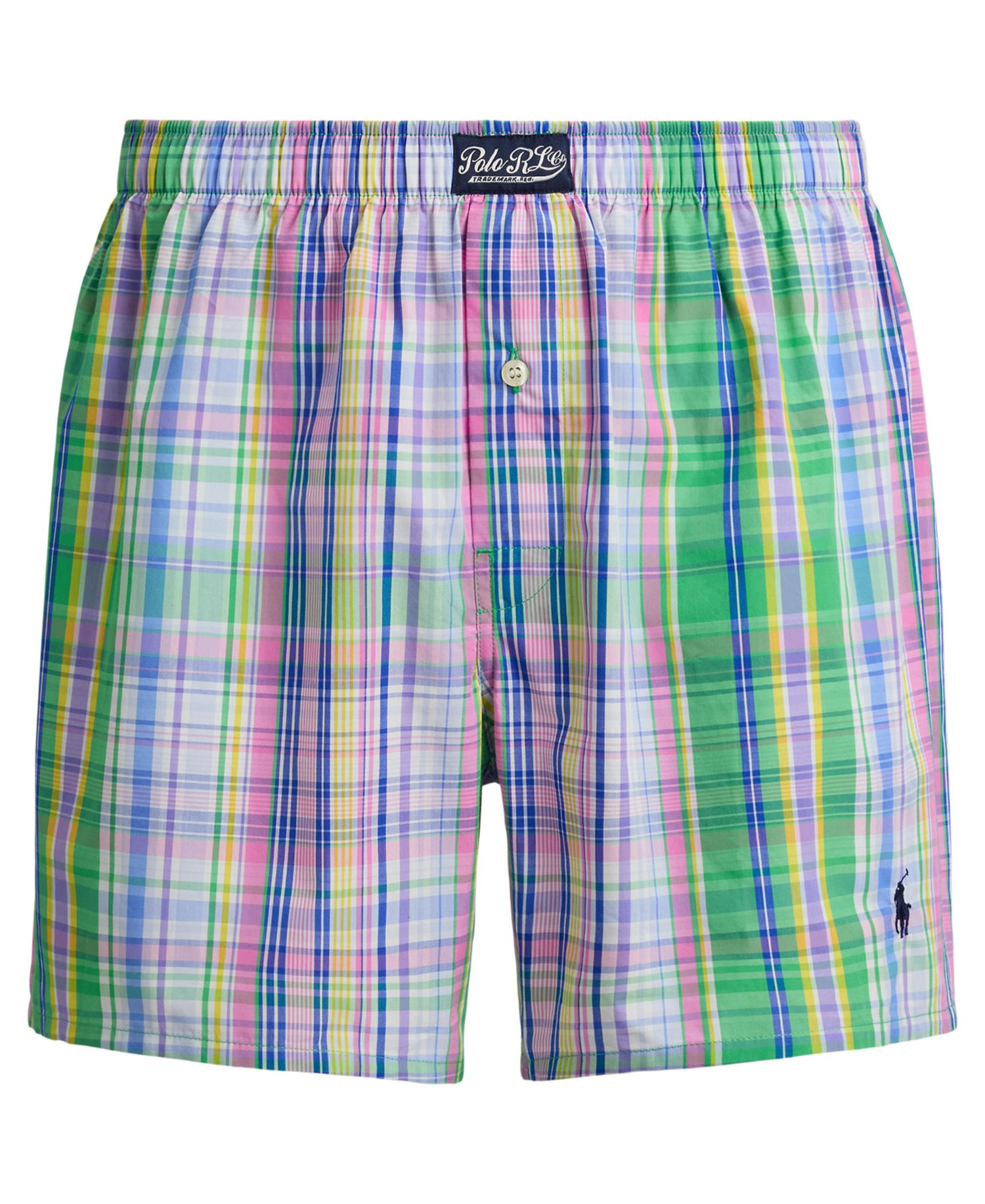 Men's Plaid Woven Boxer Briefs