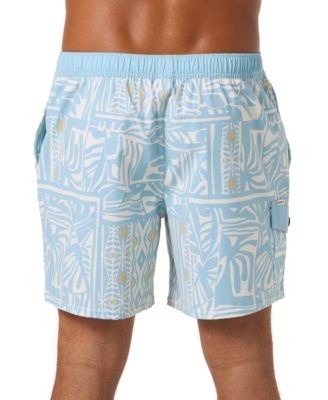 Men's Hermosa Retro Slim-Fit Swim Trunks