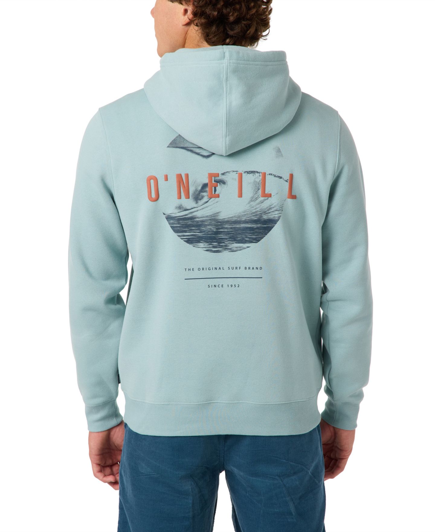 Мужское худи O'Neill Surf Sesh Long-Sleeve, цвет: Каменный синий — фото 5