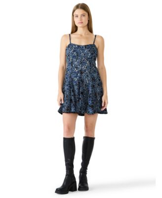 Juniors' Sweetheart Neck Ender Dress