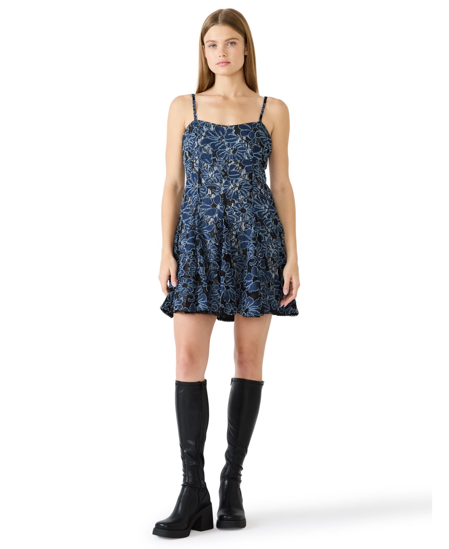 Sweetheart Neck Ender Dress