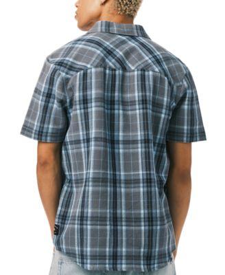 Men's Sulian Short-Sleeve Plaid Shirt