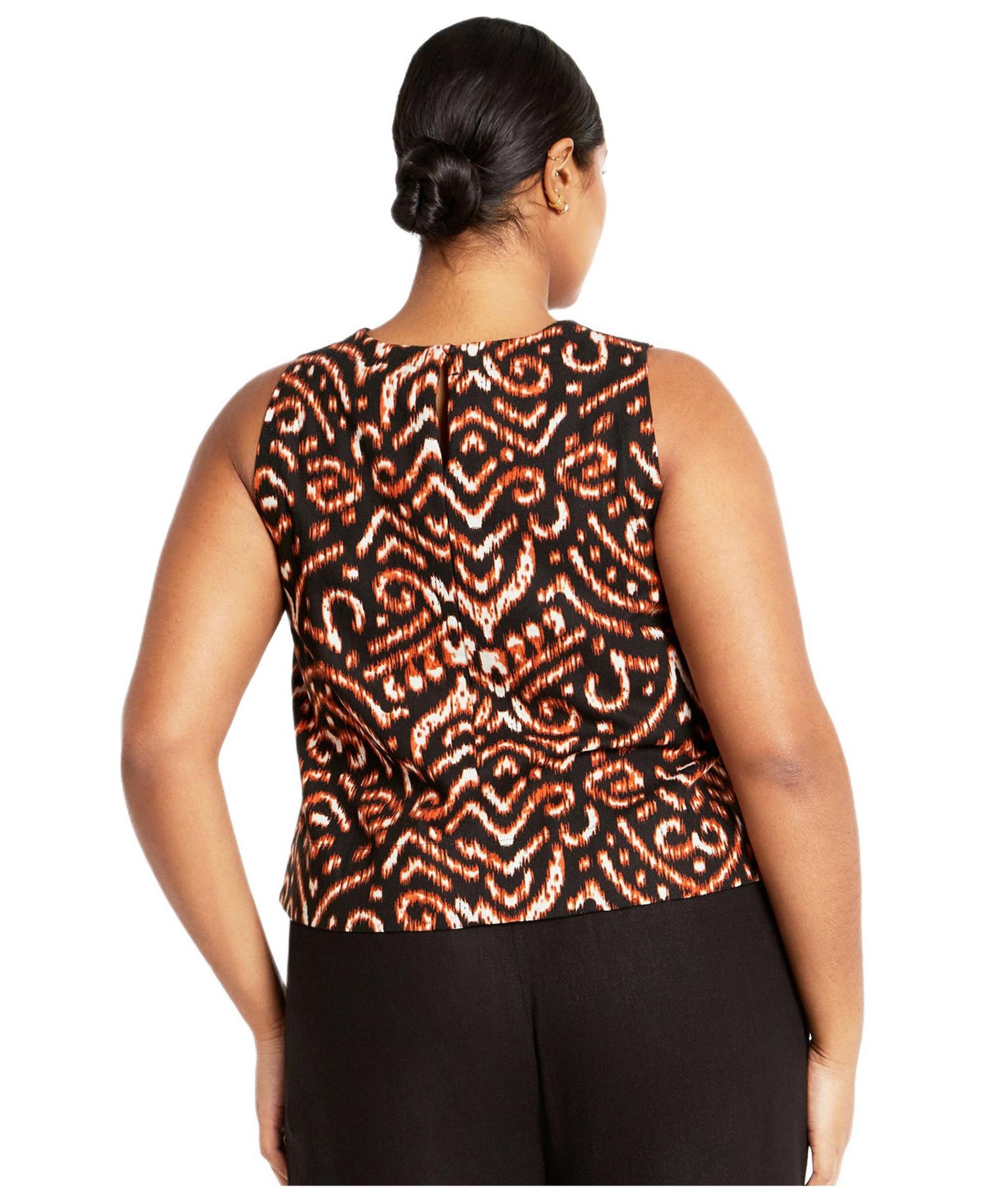 Women's Plus Size Amara Print Top