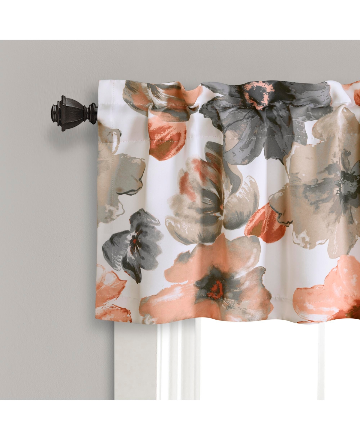 Leah Floral 18" x 52" Valance