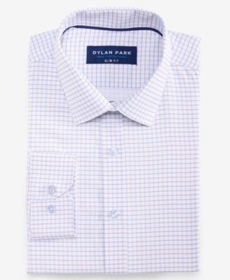 Men's Slim-Fit Performance Four-Way Stretch Dress Shirt