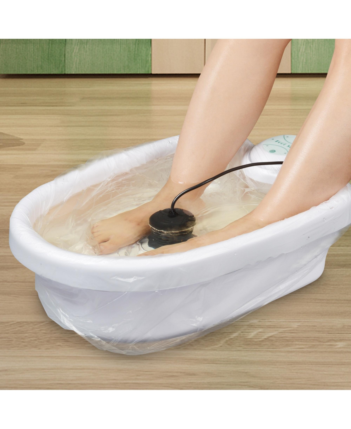 Byootique Ionic Detox Foot Bath Spa Machine with 6 Pack Round Arrays for Ionic Detox Foot Bath Spa Cleanse Machine Replacement