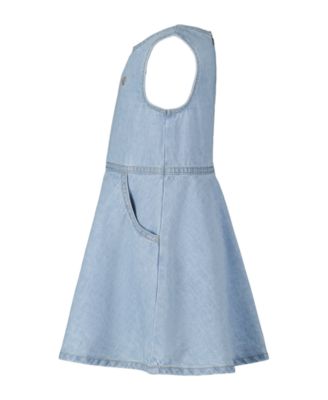 Girls' Toddler 2T-4T Sleeveless Denim Dress