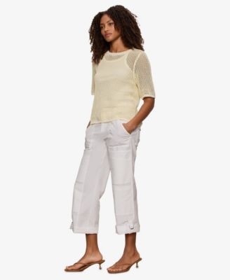 Women's Angels Straight-Leg Cargo Pants