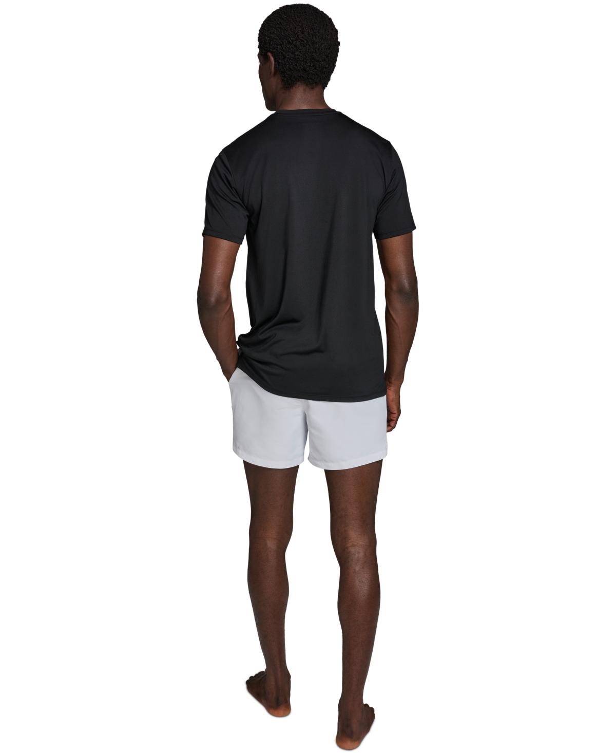 Karl Lagerfeld Paris Men's Short-Sleeve Icon Rashguard