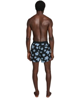 Men's Regular-Fit Quick-Dry 5" Swim Trunks with Boxer Brief Liner