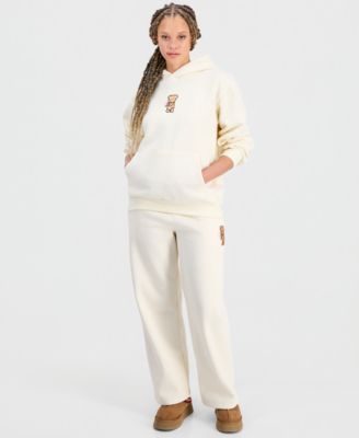 Juniors' Thank You Bear Hooded Sweatshirt