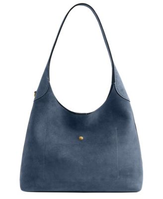 Brooklyn Large Suede Shoulder Bag 34