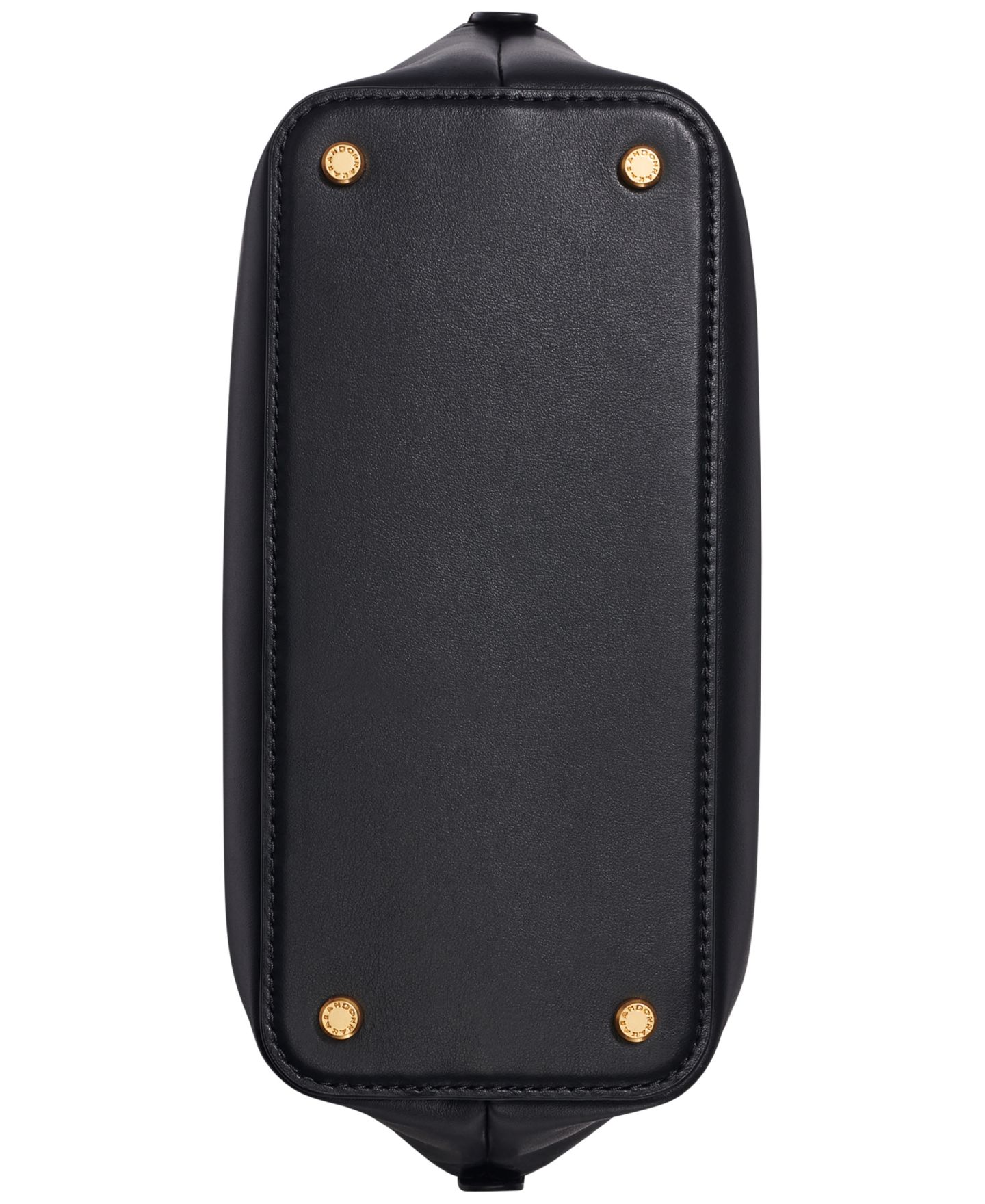 Женская сумка Donna Karan New York Medium Oxford Crossbody, цвет: Чёрный / Золотой — фото 5