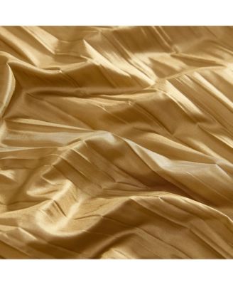 Athena Faux Silk Window Curtain and Scarf Set