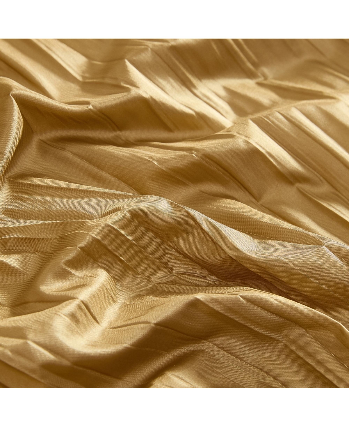 Elrene Home Fashions Athena Faux Silk Window Curtain Scarf Set