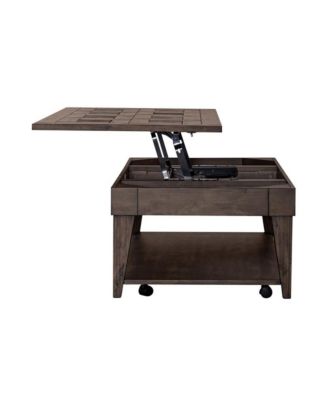 Industies, INC Arrowcreek Lift Top Cocktail Table in Weathered Stone