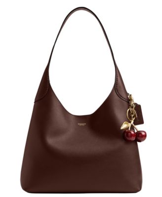 Brooklyn Large Leather Shoulder Bag 34
