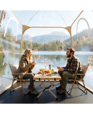 Clear Bubble Sports Tent Pod with Sealed Floor, Waterproof All-Weather Shelter