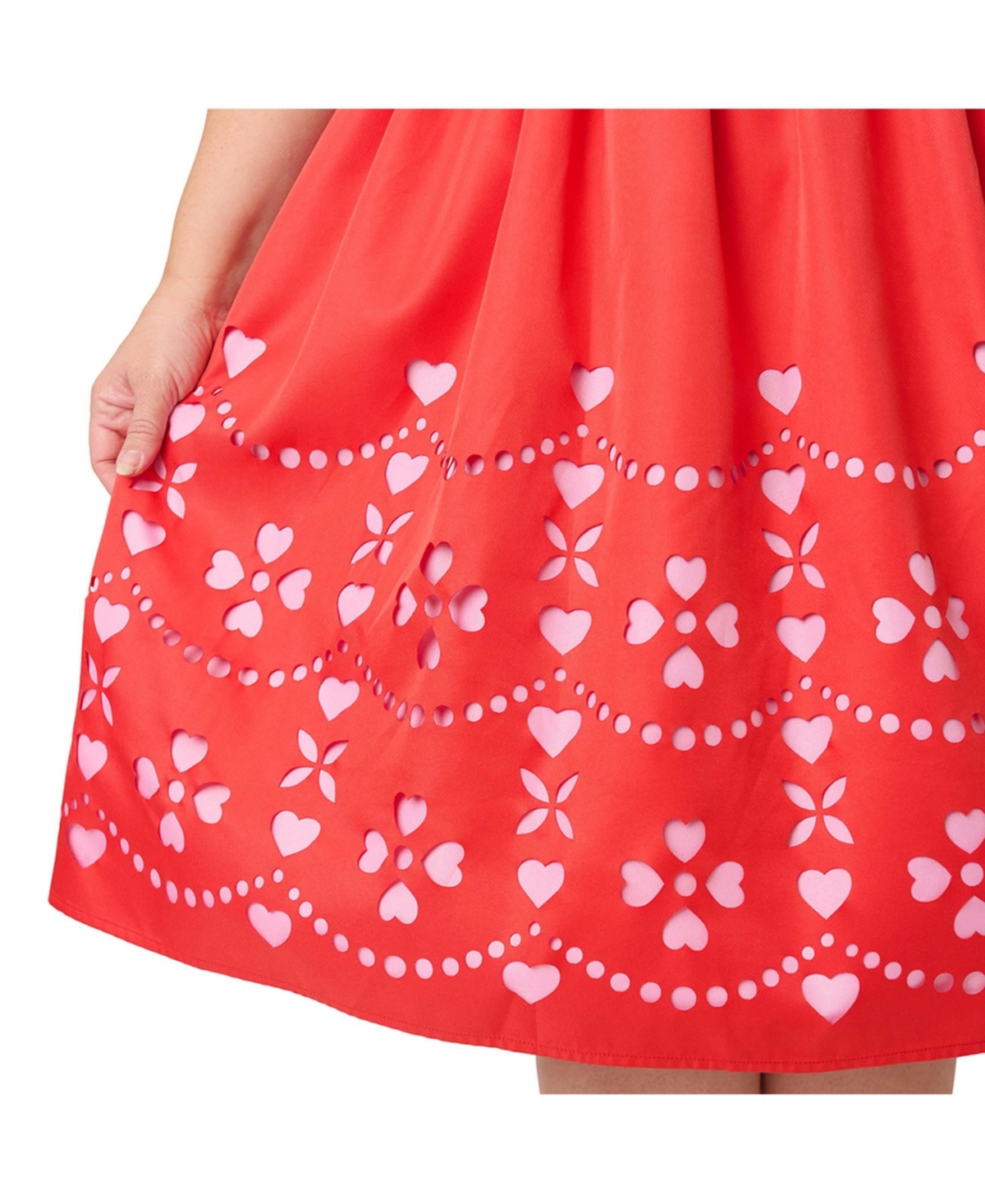 Unique Vintage Plus 1950s Bobbie Swing Dress