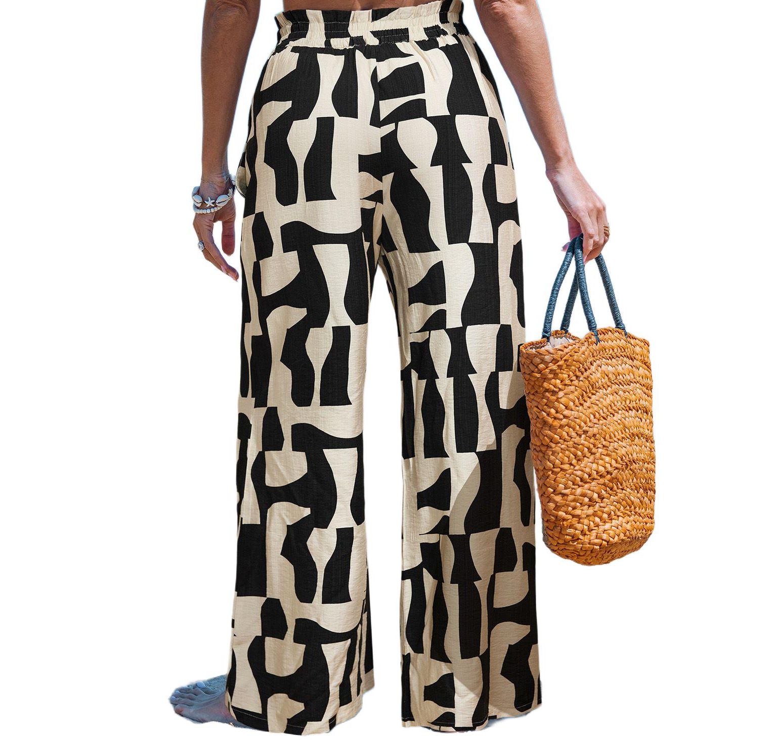 Women's Creative Mood Abstract Pants