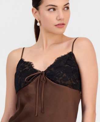 Women's Lace-Trim Cami Top