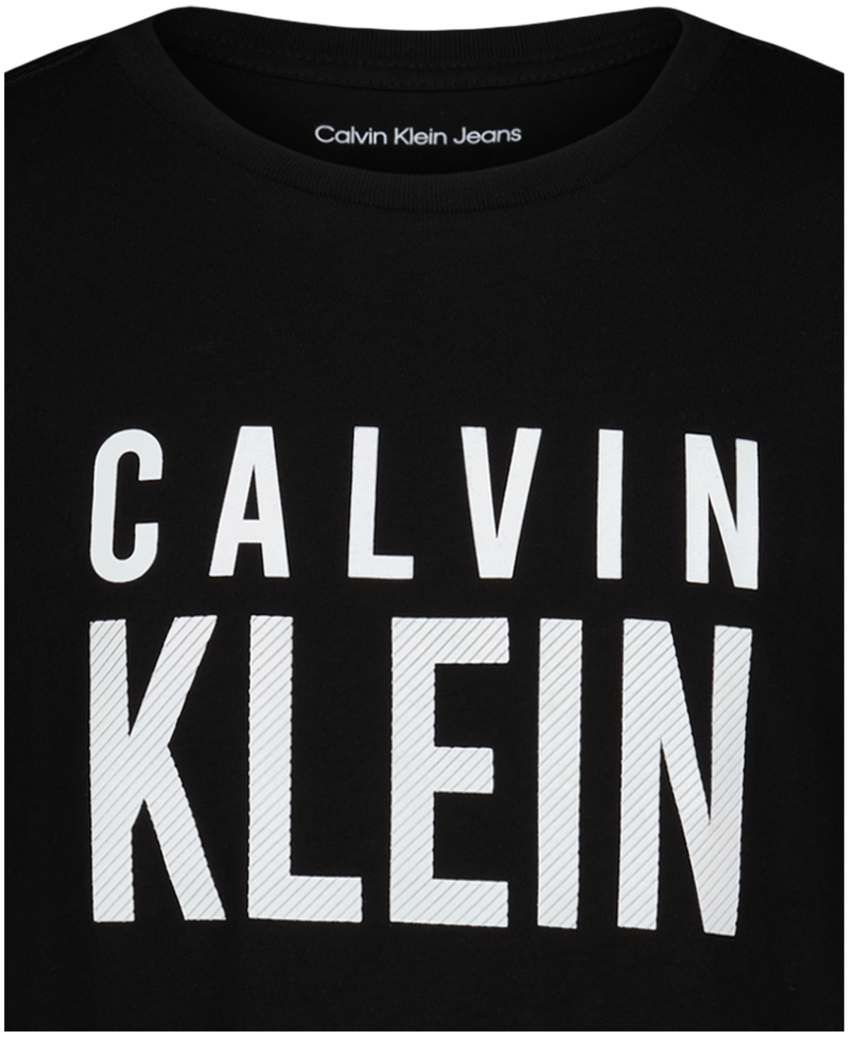 Calvin Klein Boys' 8-20 Ck Structure Short-Sleeve Crewneck T-Shirt