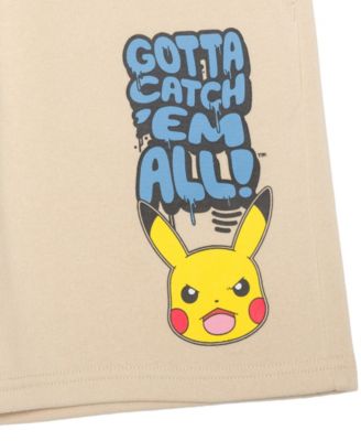 Boys' 5-20 Pikachu Gotta Catch 'Em All Pull-On Shorts