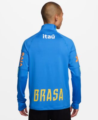 Brazil Strike Soccer Long-Sleeve T-Shirt