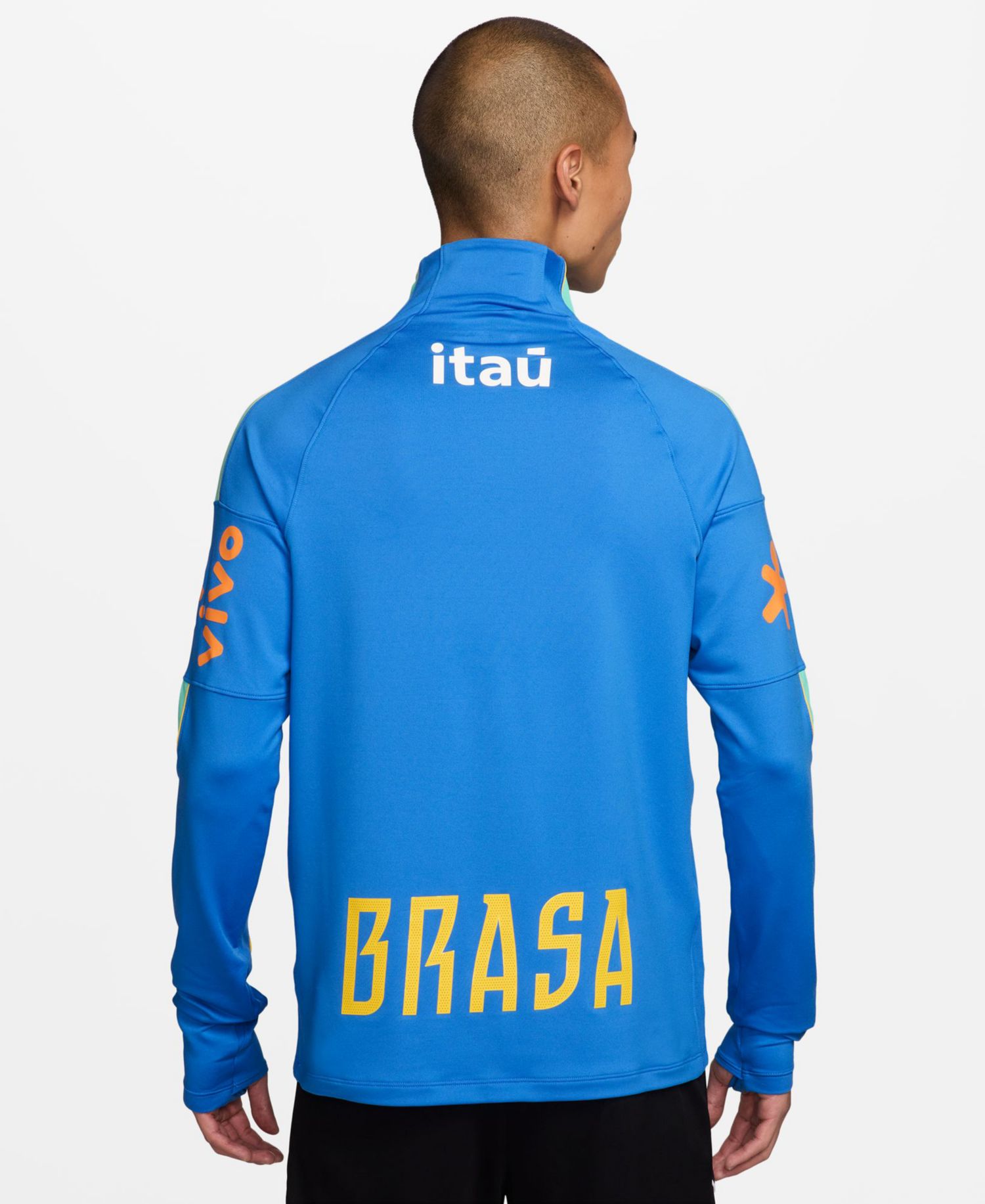 Brazil Strike Soccer Long-Sleeve T-Shirt