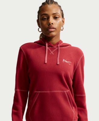 Women's Brushed Fleece Pull-On Hoodie