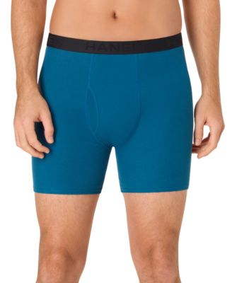 Men's Ultimate Cotton Boxer Briefs, 4-Pack