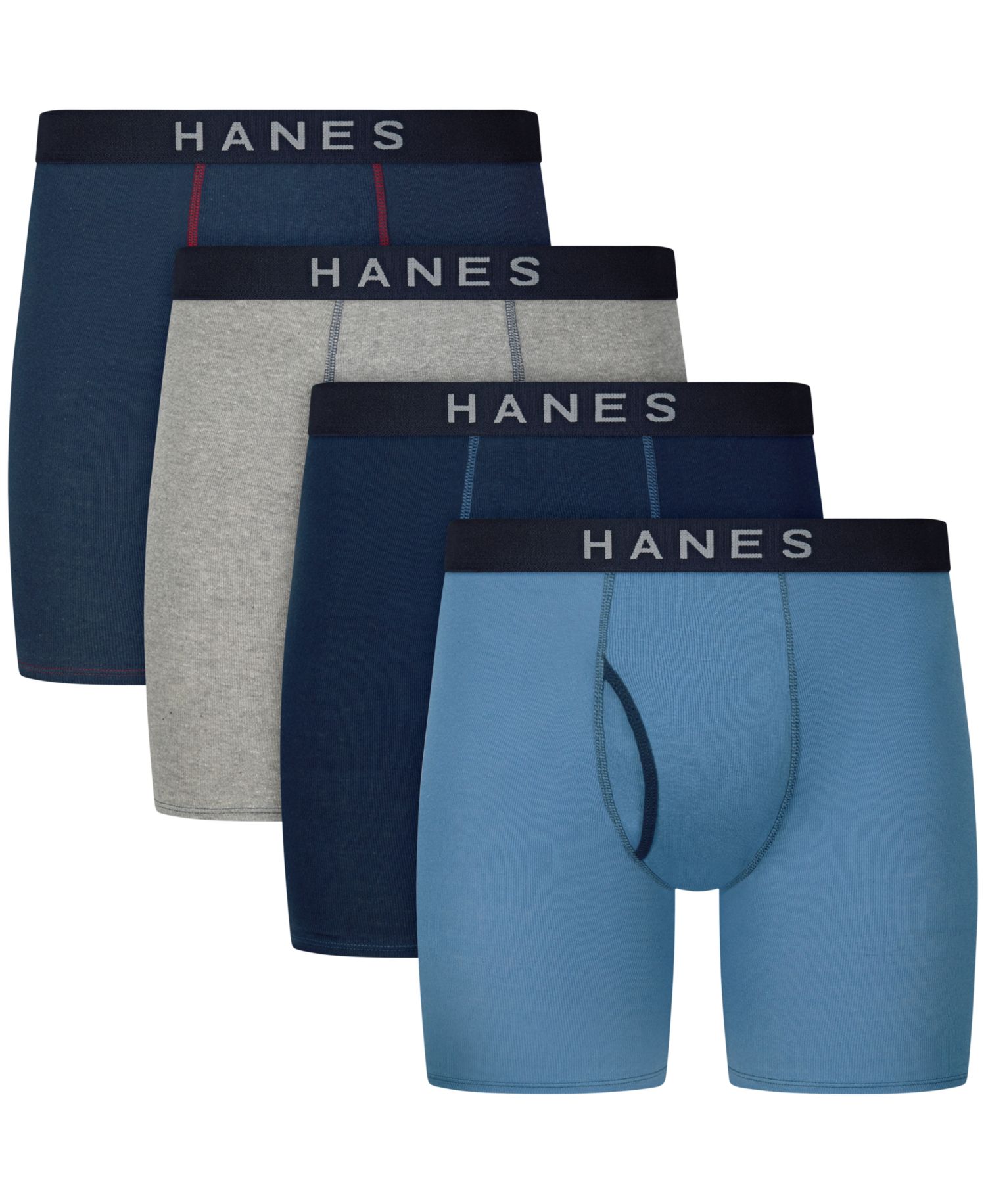 Men's Ultimate Ringer Boxer Briefs, 4-Pack