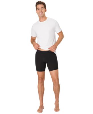 Men's Ultimate Comfort Flex Fit Assorted Boxer Briefs, 3-Pack