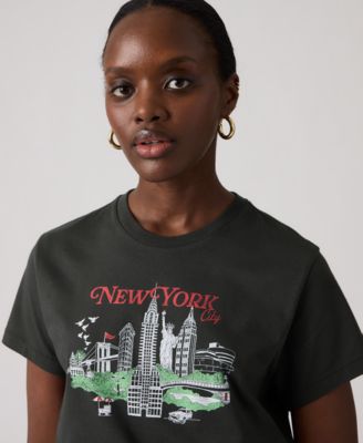 Women's Crew Neck Graphic Print T-Shirt