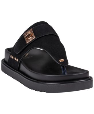 Women's Cailan Hardware Footbed Flats Sandals