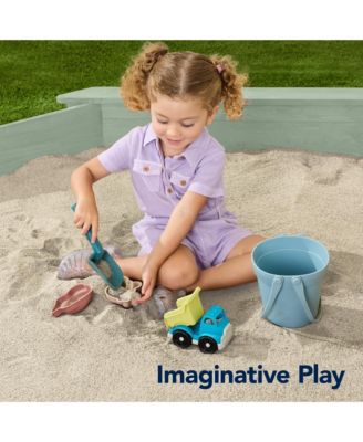 Kid's Octagonal Wooden Outdoor Sandbox w/ Benches, 8 Seats, Cover, XL Sandpit, Liner