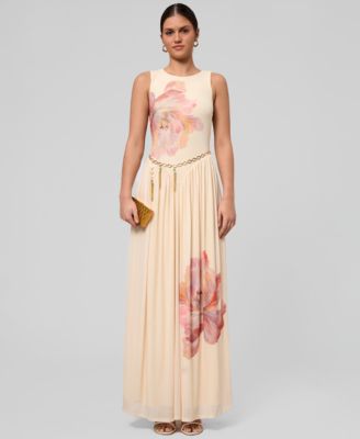 Women's Crewneck Genevieve Maxi Dress