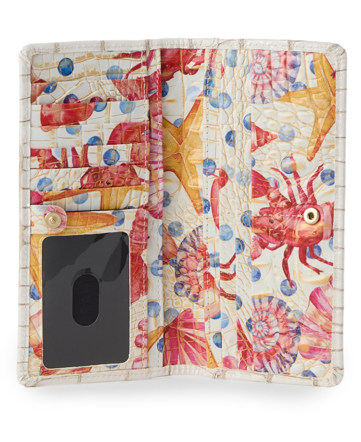 Brahmin Adelle Back Zip Bifold Wallet