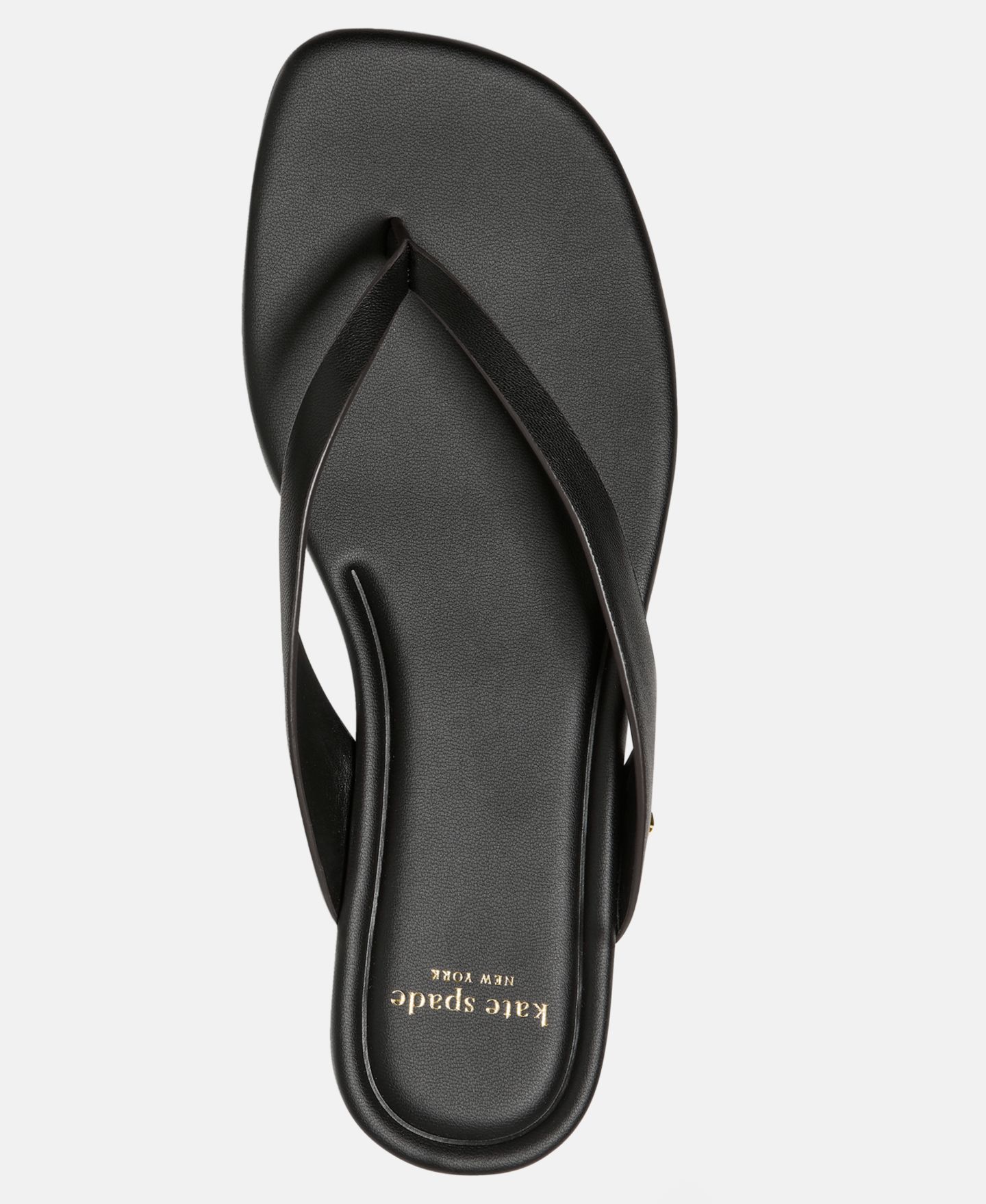 Женские сандалии kate spade new york Sandie Flip Flop Slip-On, цвет: Чёрный — фото 4
