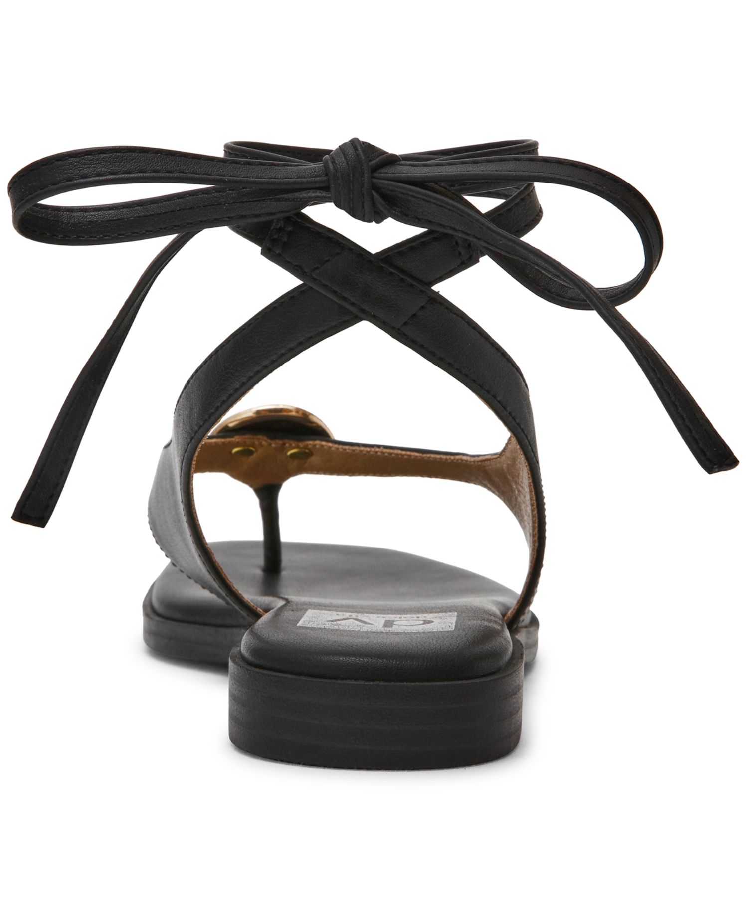 Women's Markly Lace-Up Embellished Flat Sandals