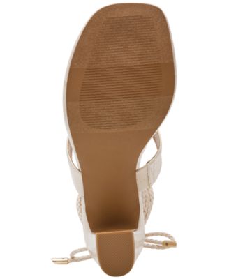 Women's Stanza Embellished Lace-Up Leg-Wrap Dress Sandals