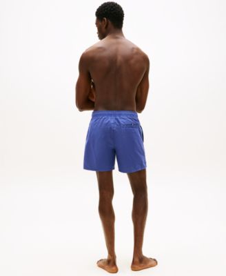 Men's Medium Drawstring Tonal Ithaca Stripe Swim Trunks