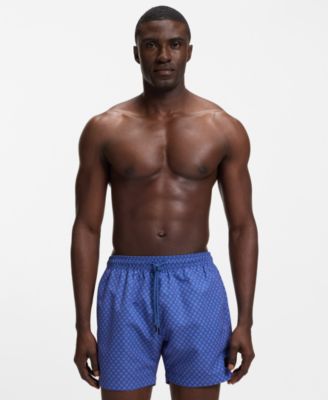 Men's Printed Dots Swim Trunks