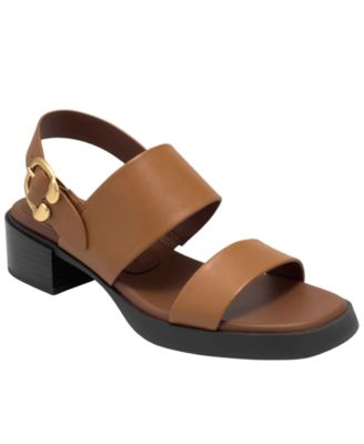 Women's Dove Low Heeled Square Toe Dress Sandals